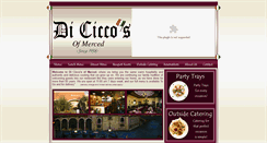 Desktop Screenshot of diciccosmerced.com
